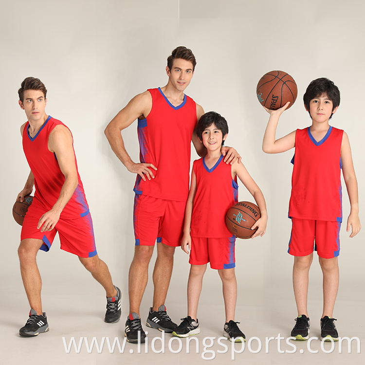 Promotion sale Basketball Jersey Wear Blank Basketball Uniform Basketball For Wholesales